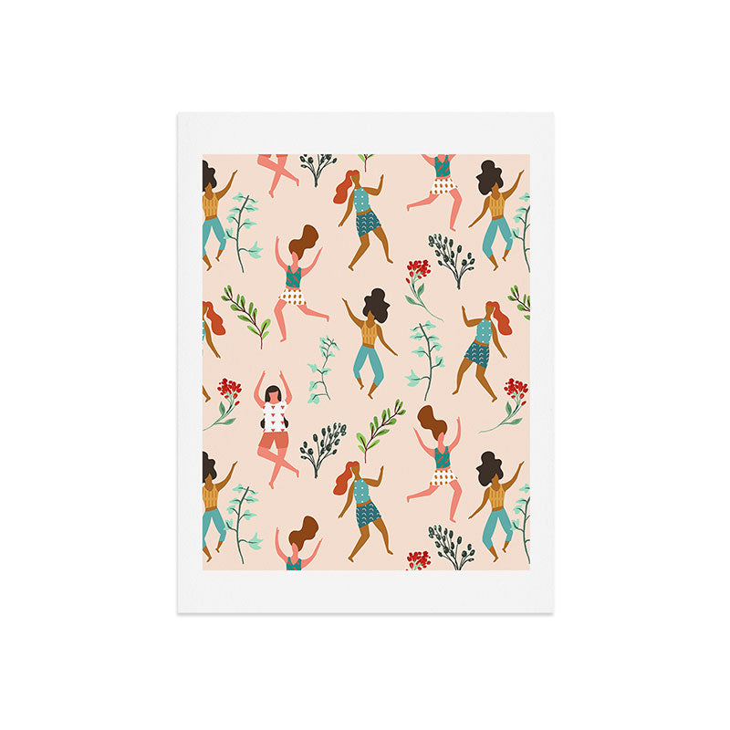 83 Oranges Central Park Zumba Art Print