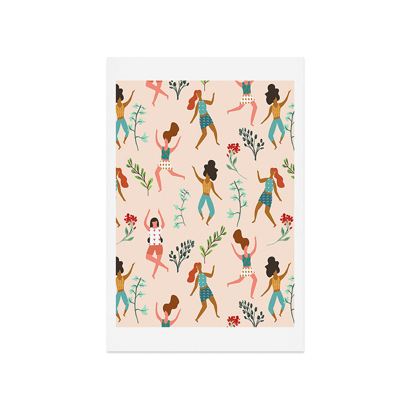 83 Oranges Central Park Zumba Art Print