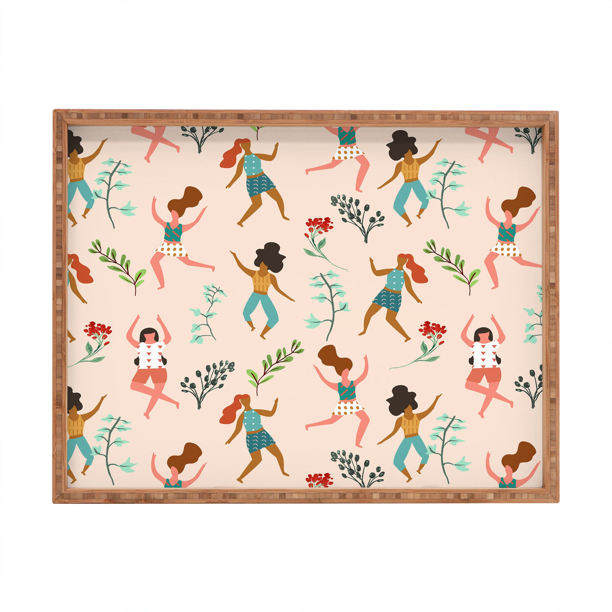 83 Oranges Central Park Zumba Rectangular Tray