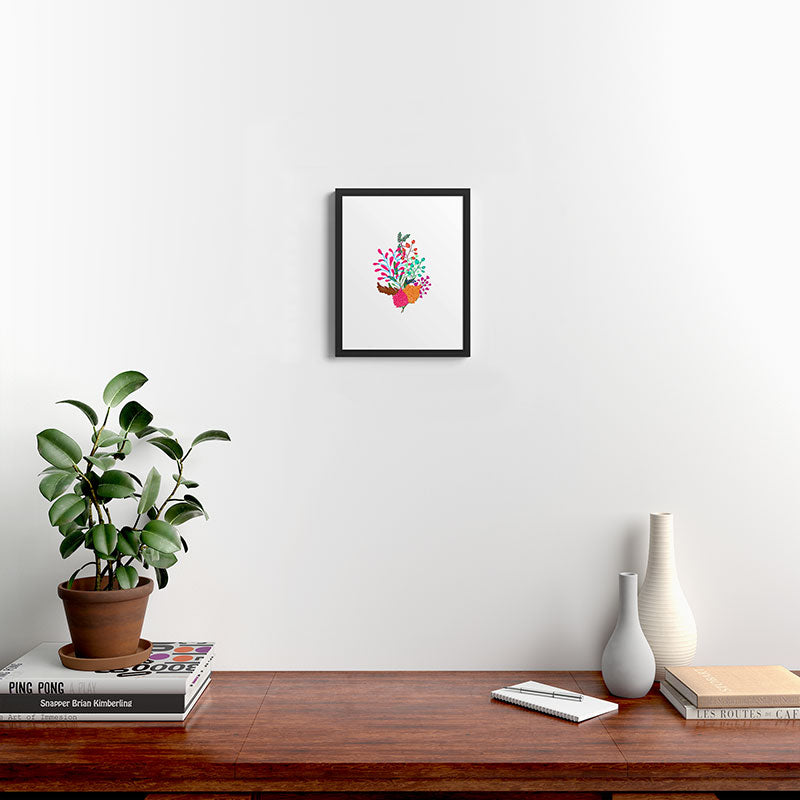 83 Oranges Charm Framed Art Print