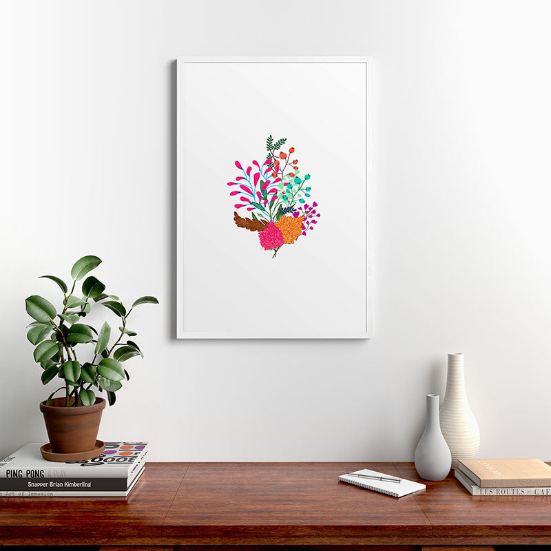 83 Oranges Charm Framed Art Print