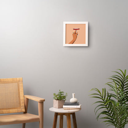 83 Oranges Cheers to Love Framed Wall Art
