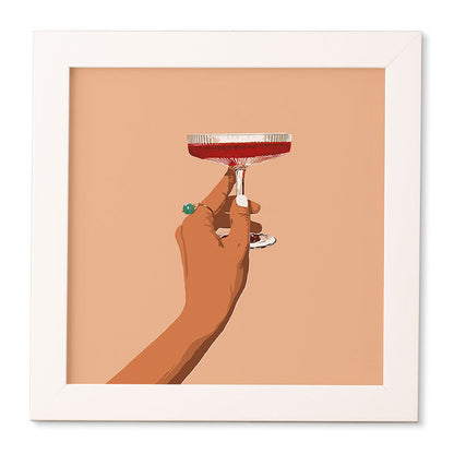 83 Oranges Cheers to Love Framed Wall Art