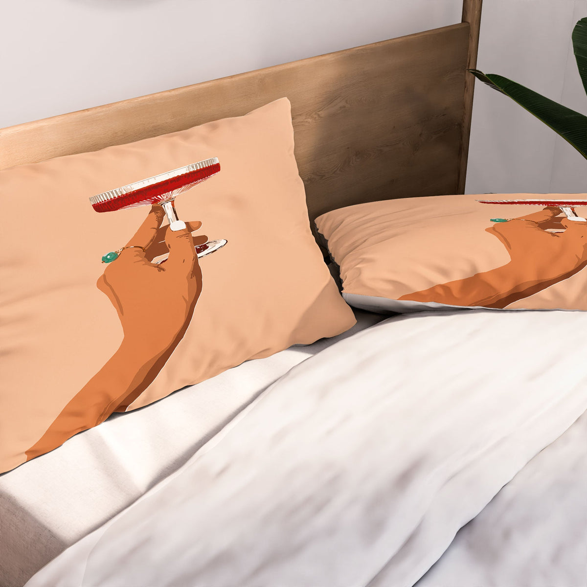 83 Oranges Cheers to Love Pillow Shams
