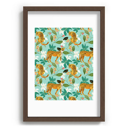 83 Oranges Cheetah Jungle Recessed Framing Rectangle