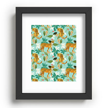 83 Oranges Cheetah Jungle Recessed Framing Rectangle