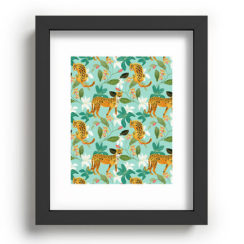 83 Oranges Cheetah Jungle Recessed Framing Rectangle