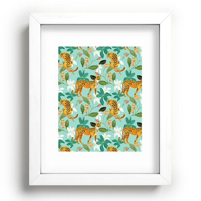83 Oranges Cheetah Jungle Recessed Framing Rectangle