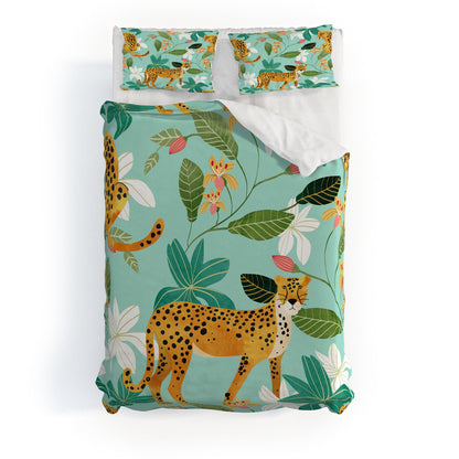 83 Oranges Cheetah Jungle Duvet Cover