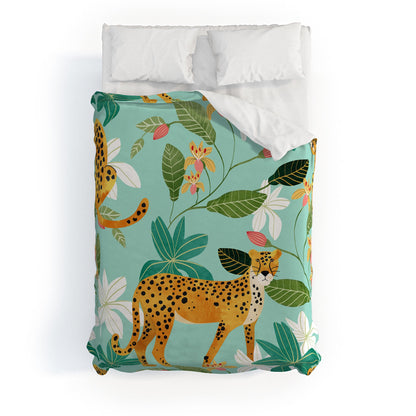 83 Oranges Cheetah Jungle Duvet Cover