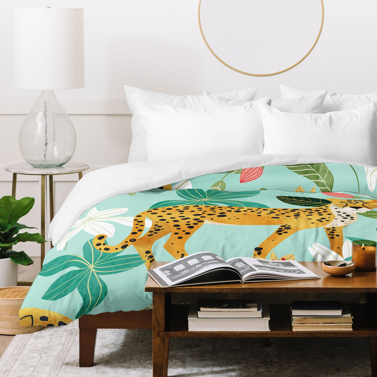 83 Oranges Cheetah Jungle Duvet Cover