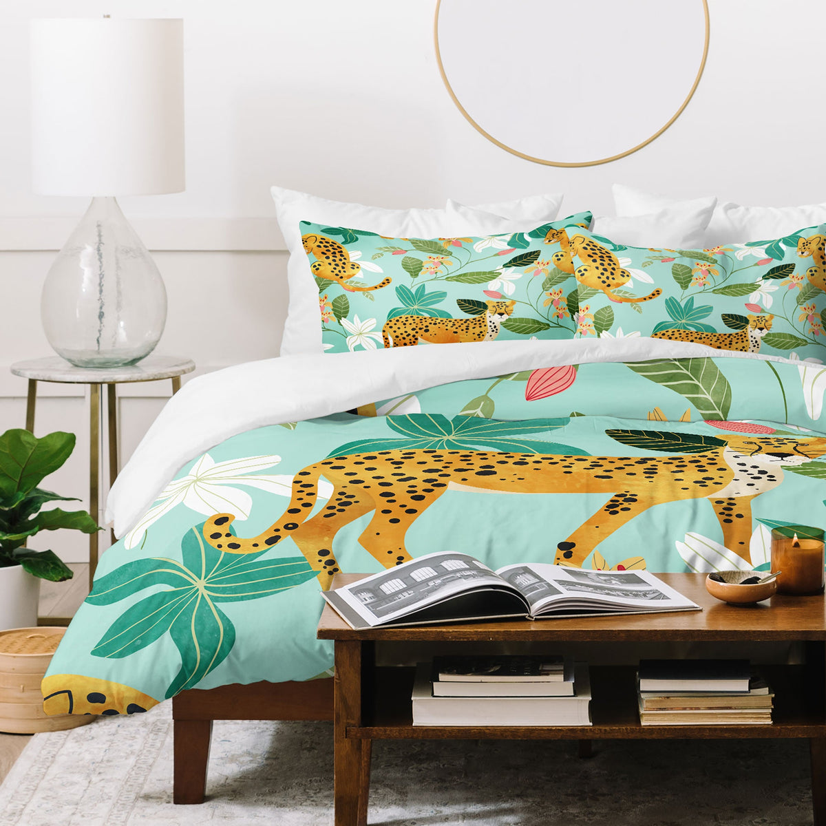 83 Oranges Cheetah Jungle Duvet Cover