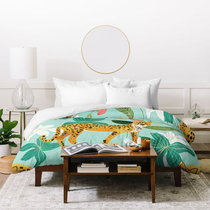 83 Oranges Cheetah Jungle Duvet Cover