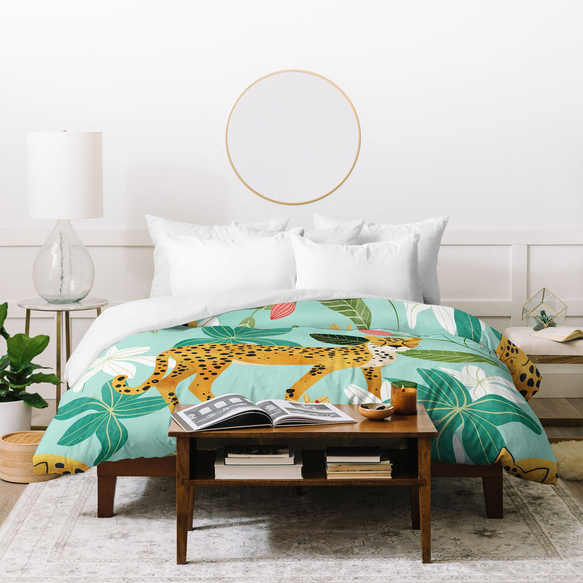 83 Oranges Cheetah Jungle Duvet Cover