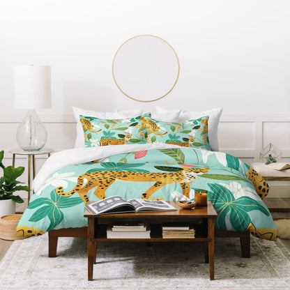 83 Oranges Cheetah Jungle Duvet Cover