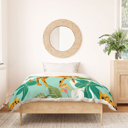 83 Oranges Cheetah Jungle Duvet Cover