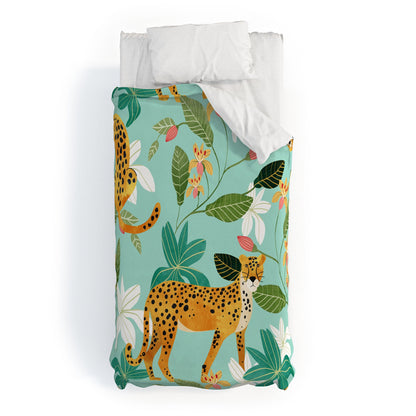83 Oranges Cheetah Jungle Duvet Cover