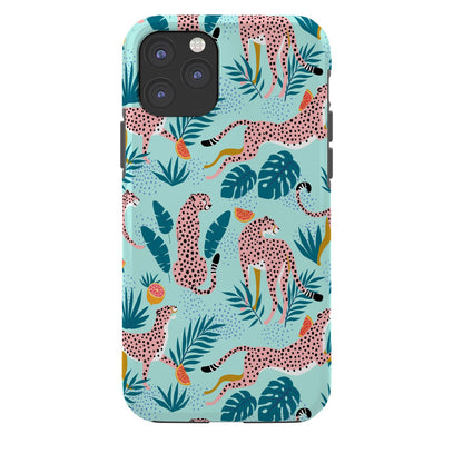 83 Oranges Cheetahs In Grapefruit Grove Phone Case