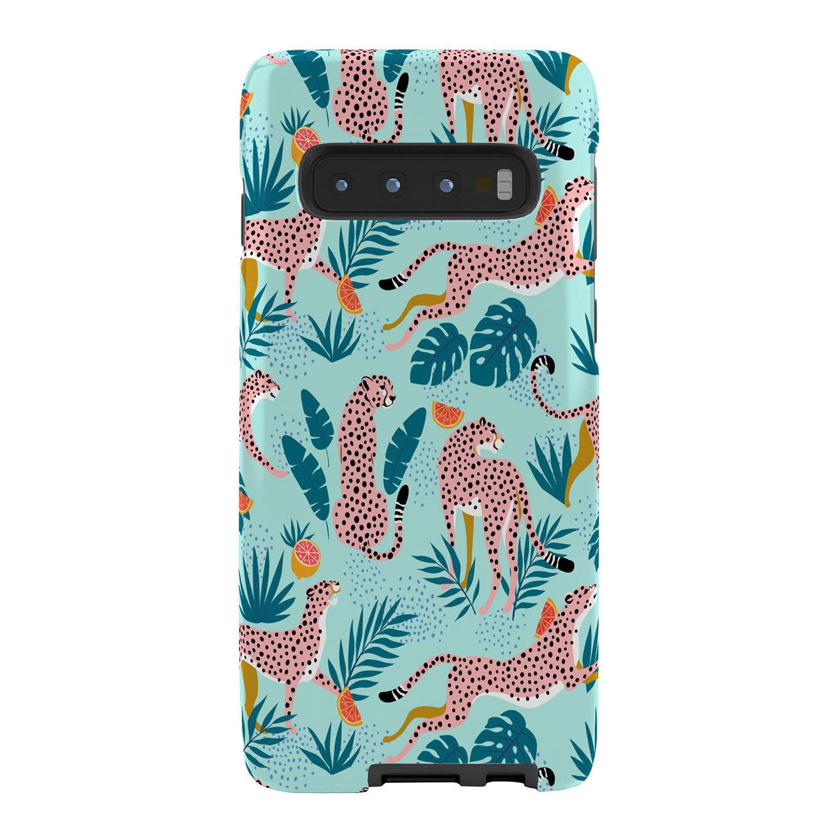 83 Oranges Cheetahs In Grapefruit Grove Phone Case