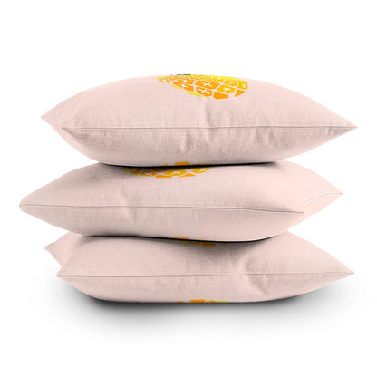83 Oranges Finapple Outdoor Throw Pillow