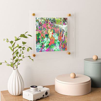 83 Oranges Find Me Where The Tropical Floating Acrylic Print