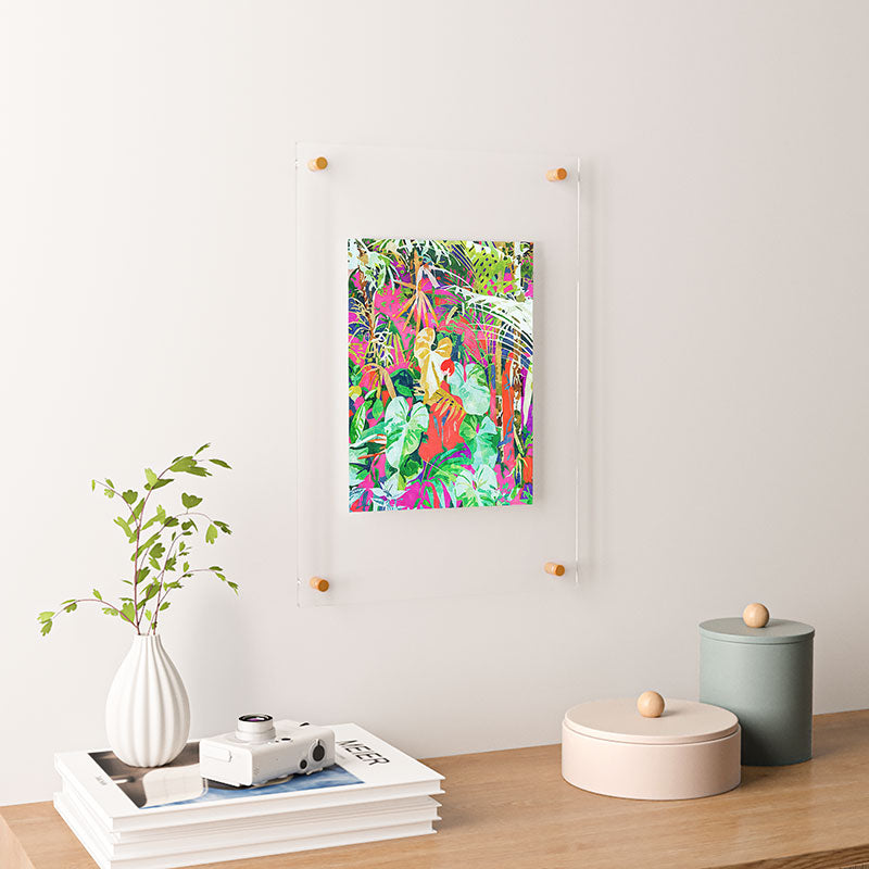 83 Oranges Find Me Where The Tropical Floating Acrylic Print