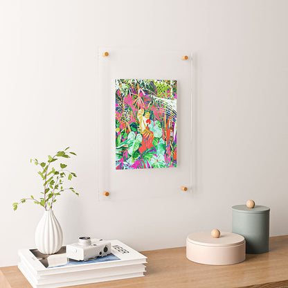 83 Oranges Find Me Where The Tropical Floating Acrylic Print