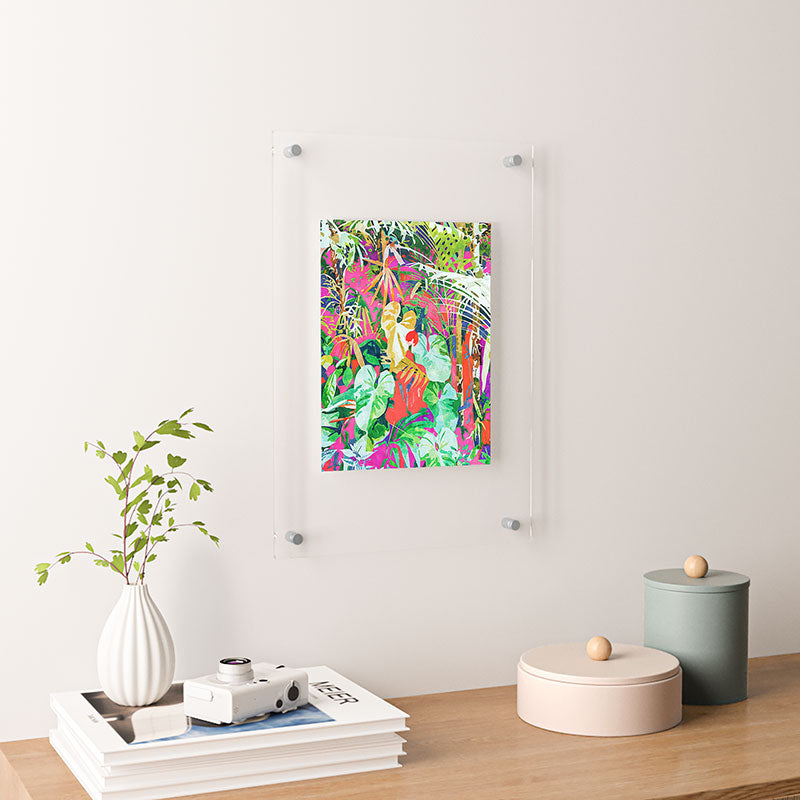 83 Oranges Find Me Where The Tropical Floating Acrylic Print