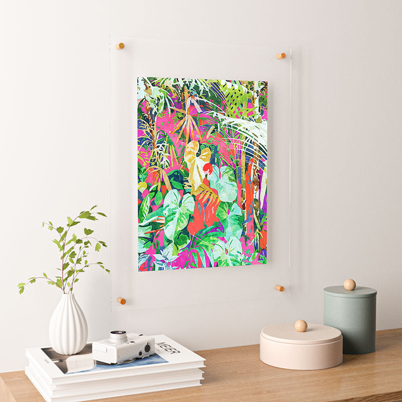 83 Oranges Find Me Where The Tropical Floating Acrylic Print