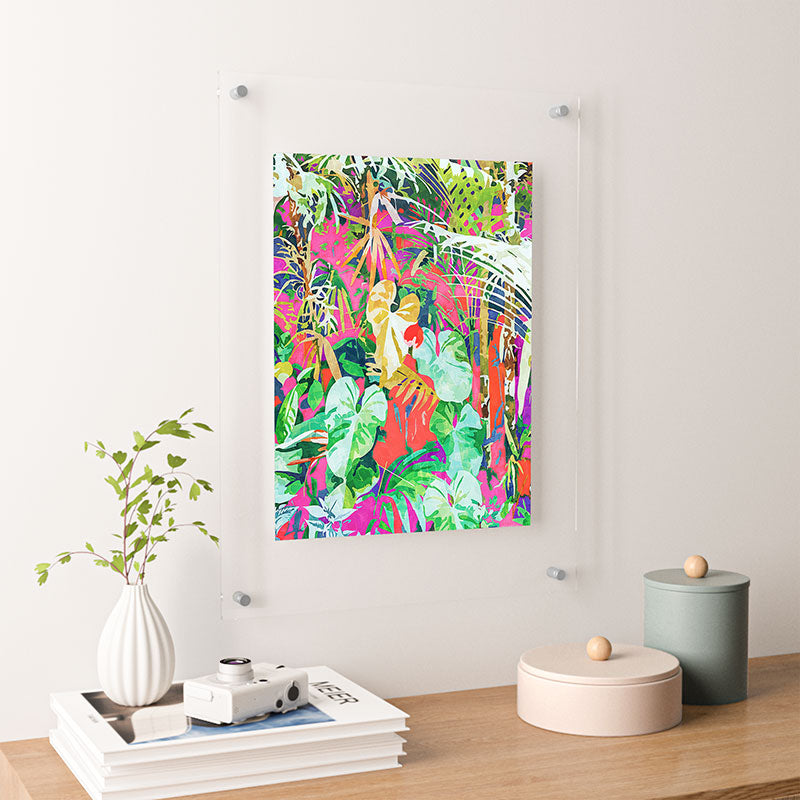 83 Oranges Find Me Where The Tropical Floating Acrylic Print