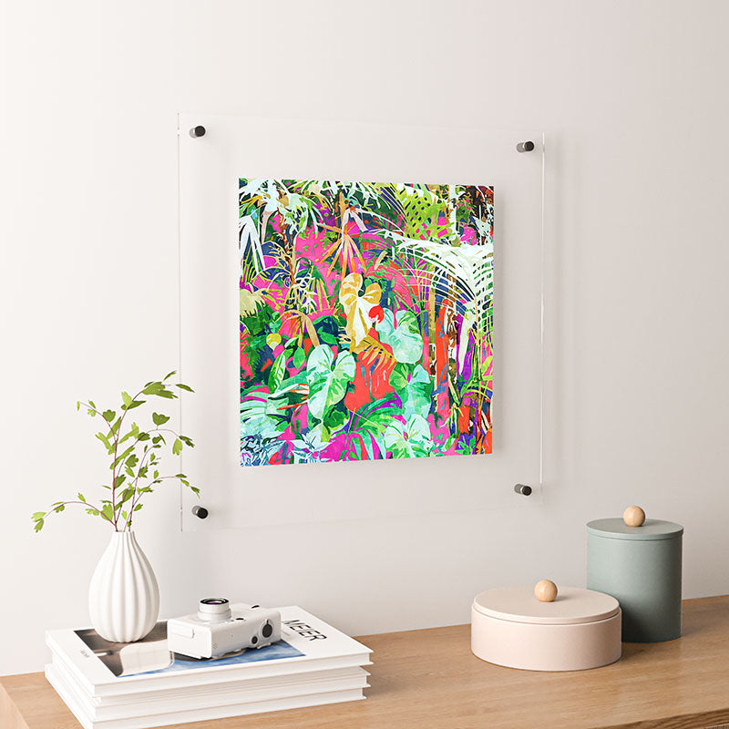 83 Oranges Find Me Where The Tropical Floating Acrylic Print