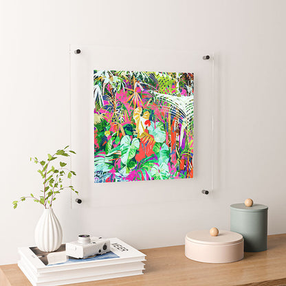 83 Oranges Find Me Where The Tropical Floating Acrylic Print