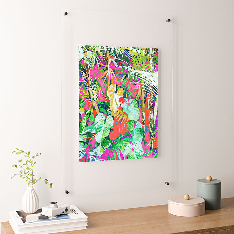 83 Oranges Find Me Where The Tropical Floating Acrylic Print