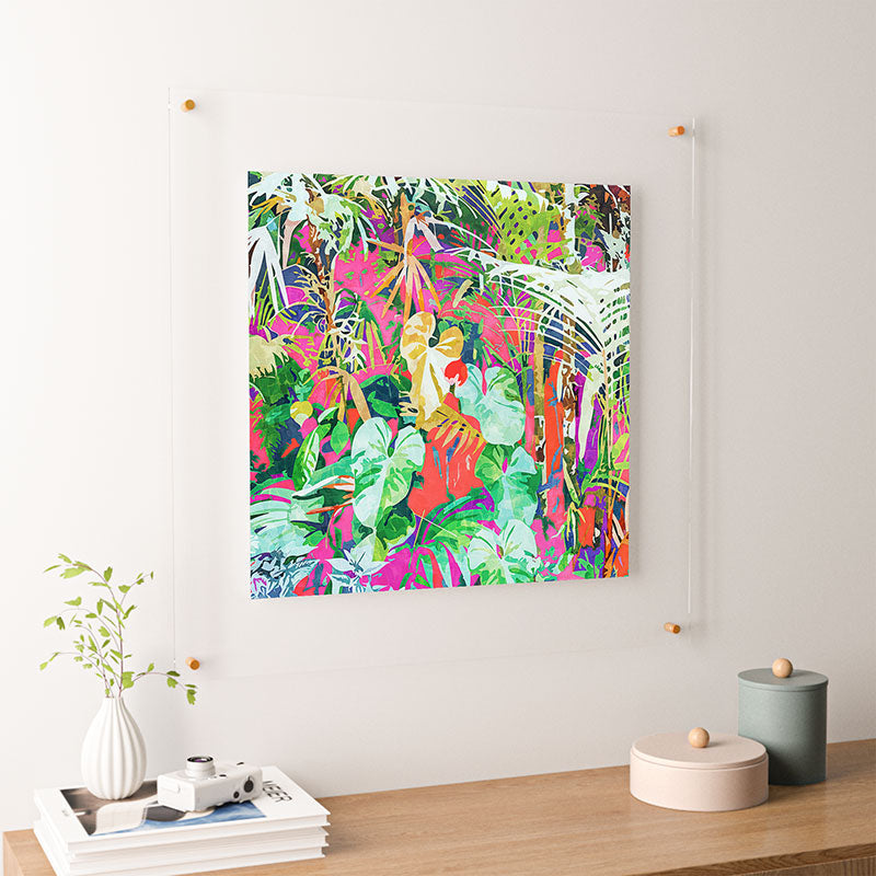 83 Oranges Find Me Where The Tropical Floating Acrylic Print