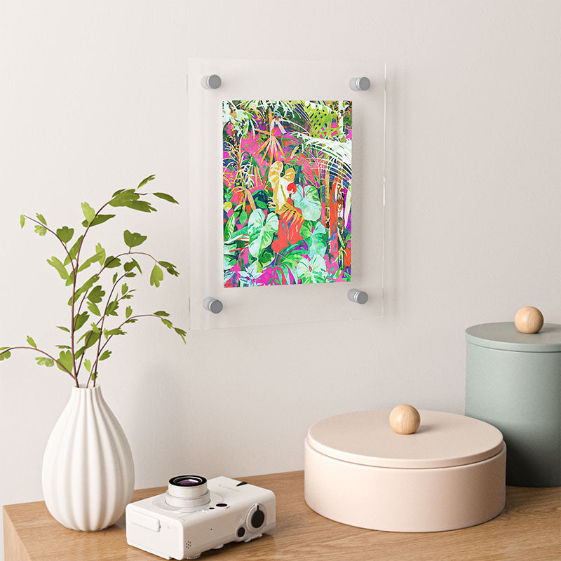 83 Oranges Find Me Where The Tropical Floating Acrylic Print
