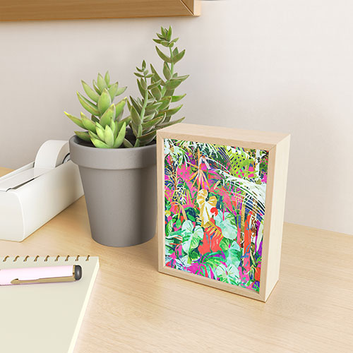 83 Oranges Find Me Where The Tropical Framed Mini Art Print