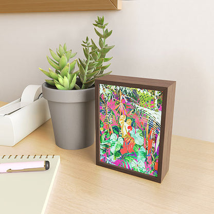 83 Oranges Find Me Where The Tropical Framed Mini Art Print