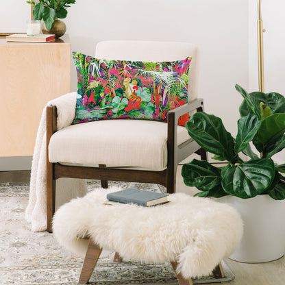 83 Oranges Find Me Where The Tropical Oblong Throw Pillow