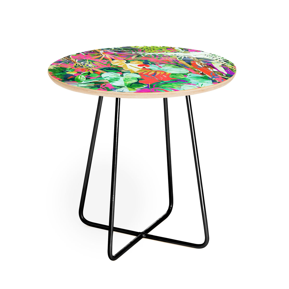 83 Oranges Find Me Where The Tropical Round Side Table
