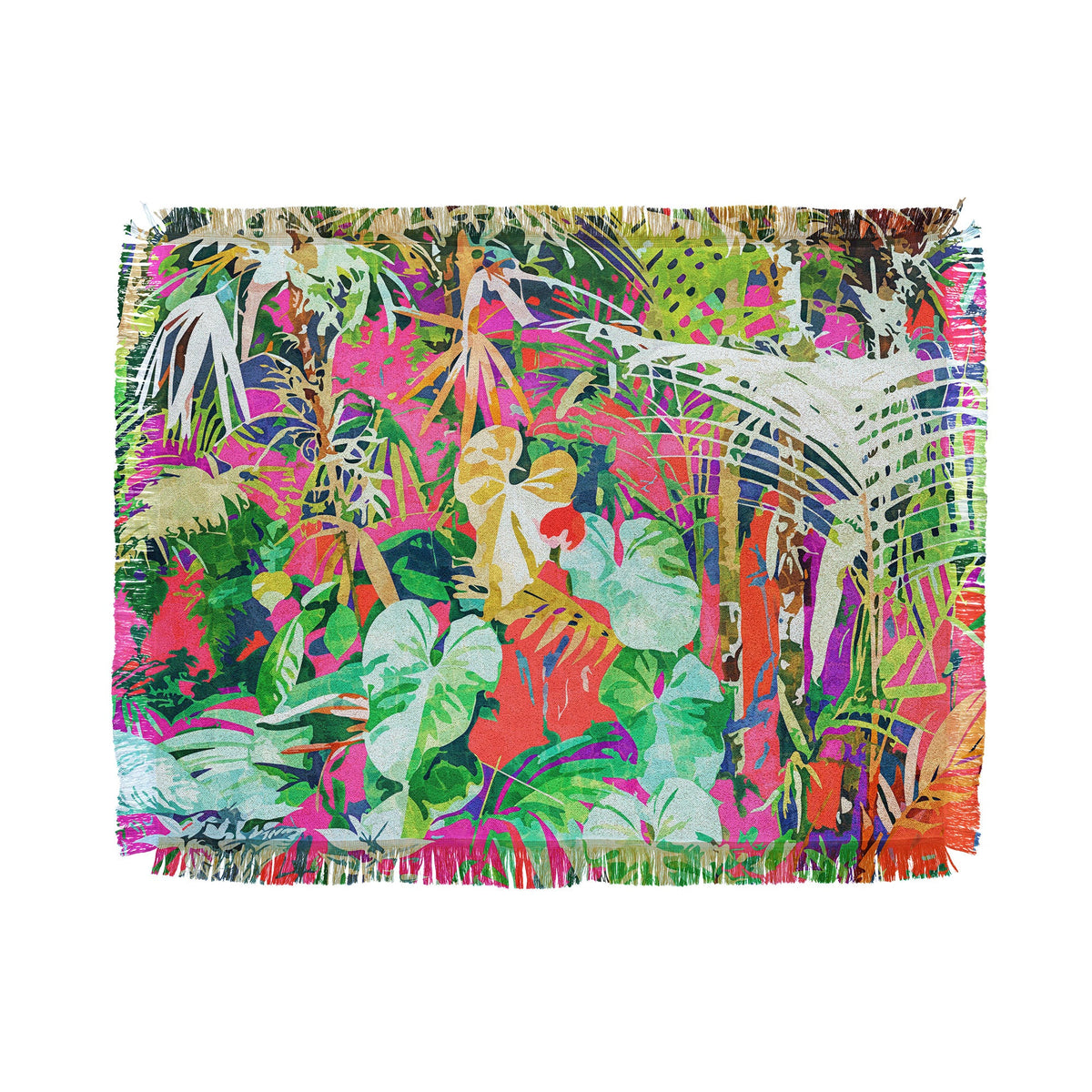 83 Oranges Find Me Where The Tropical Throw Blanket