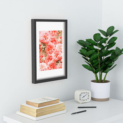 83 Oranges Fiona Floral Recessed Framing Rectangle