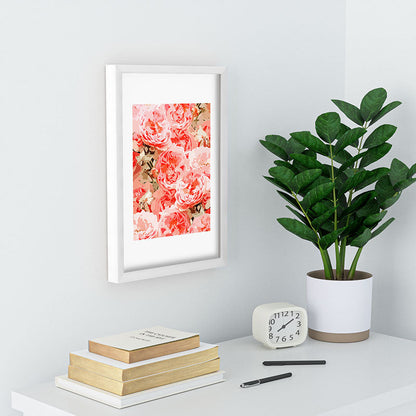 83 Oranges Fiona Floral Recessed Framing Rectangle