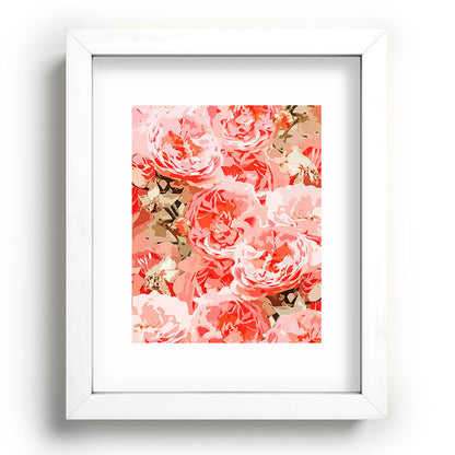 83 Oranges Fiona Floral Recessed Framing Rectangle