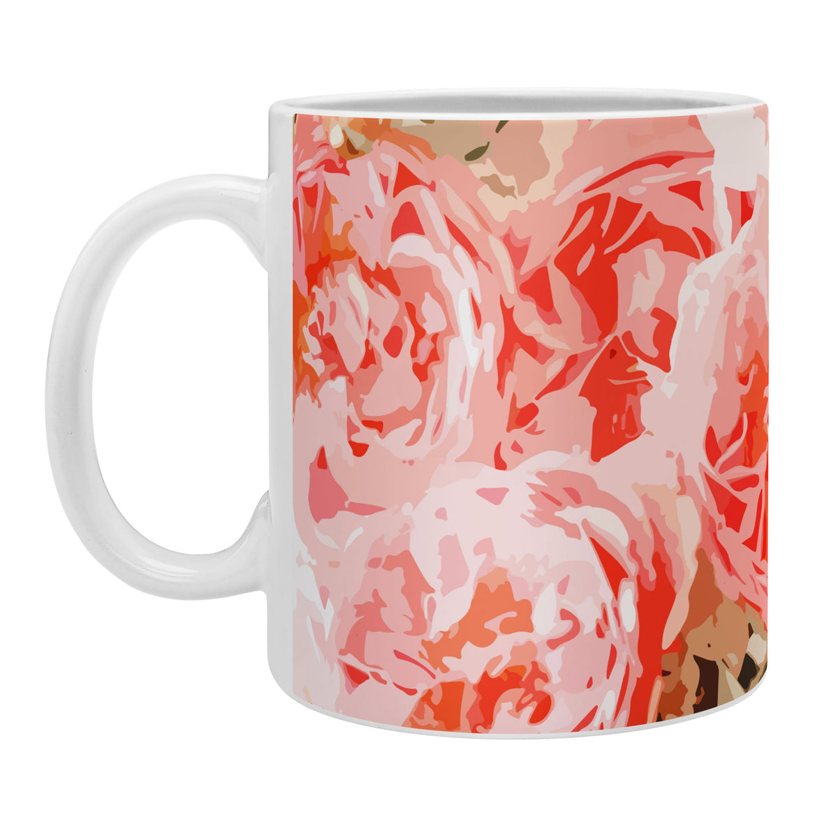 83 Oranges Fiona Floral Coffee Mug