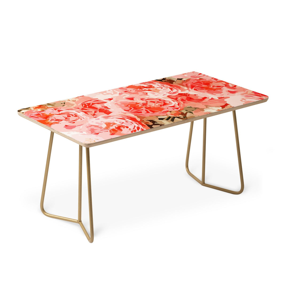 83 Oranges Fiona Floral Coffee Table