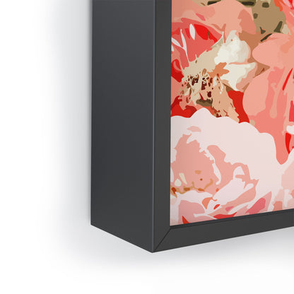 83 Oranges Fiona Floral Framed Mini Art Print
