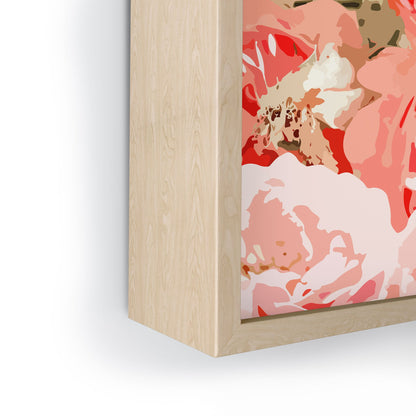 83 Oranges Fiona Floral Framed Mini Art Print