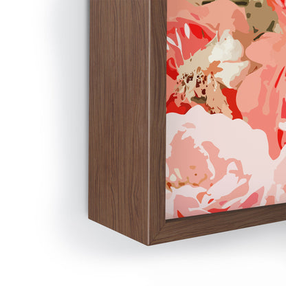 83 Oranges Fiona Floral Framed Mini Art Print