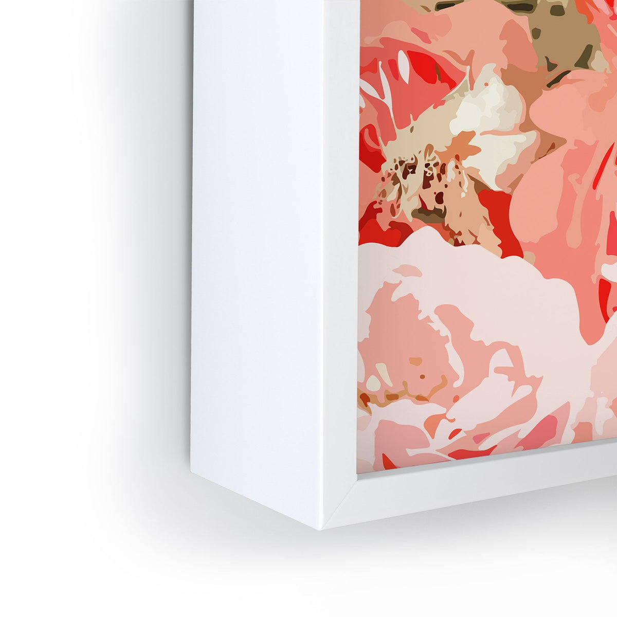 83 Oranges Fiona Floral Framed Mini Art Print