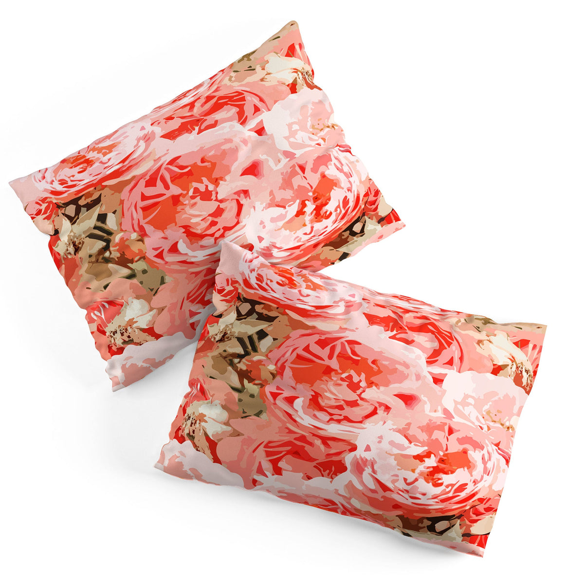 83 Oranges Fiona Floral Pillow Shams